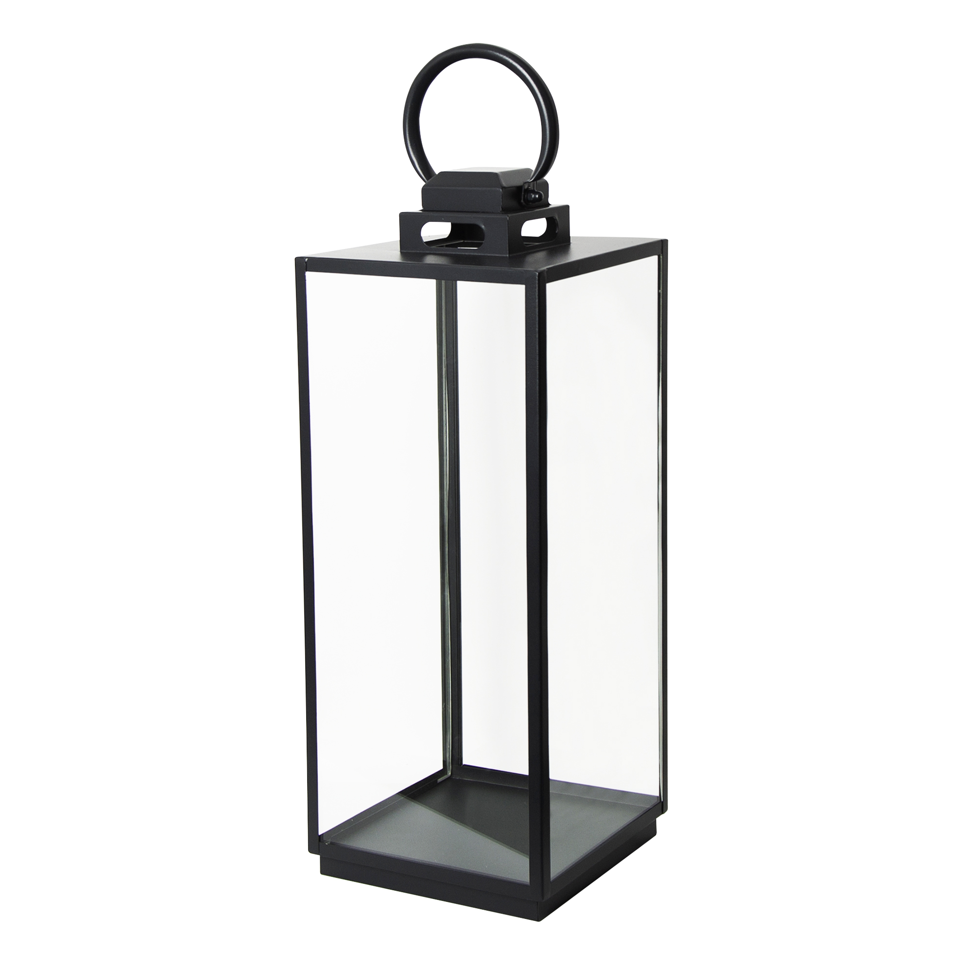 KS Verlichting Michigan Windlicht Zwart Large